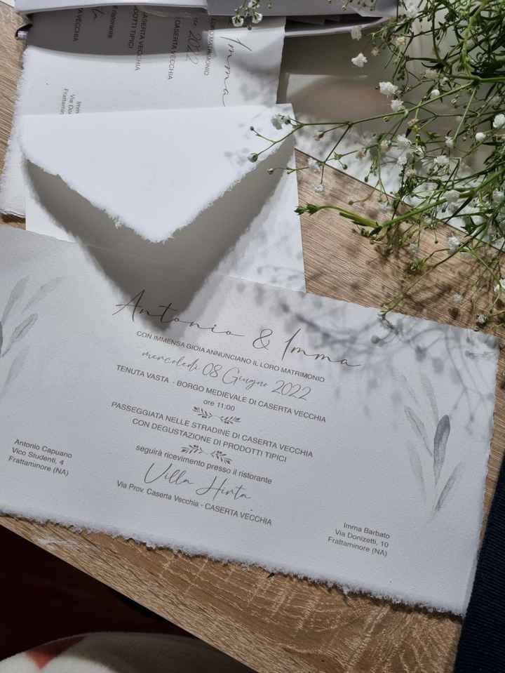 Partecipazioni fai da te 💖 - 5