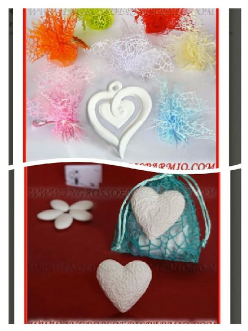 Cuoricini segnaposto - 1