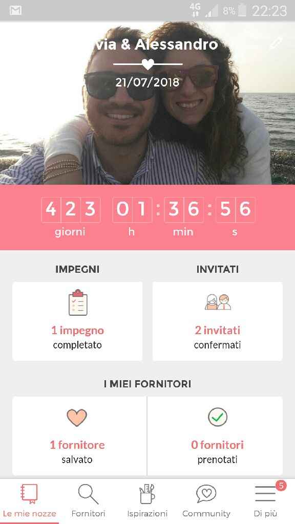 Condividete la data delle vostre nozze - 1