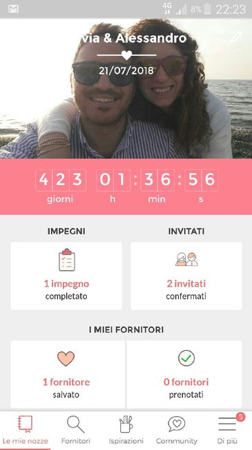 Condividete la data delle vostre nozze - 1