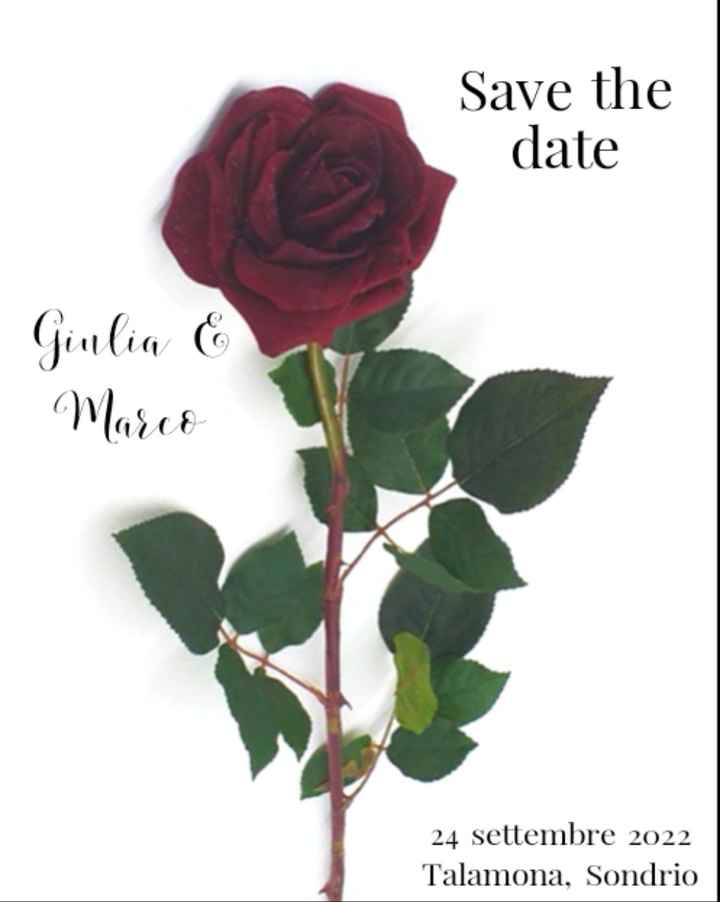 Save the date - 1