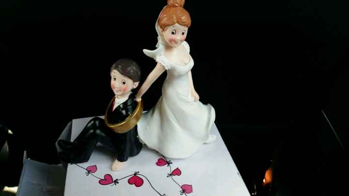 Cake topper   @.@ - 1