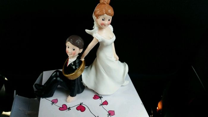 Cake topper   @.@ - 1