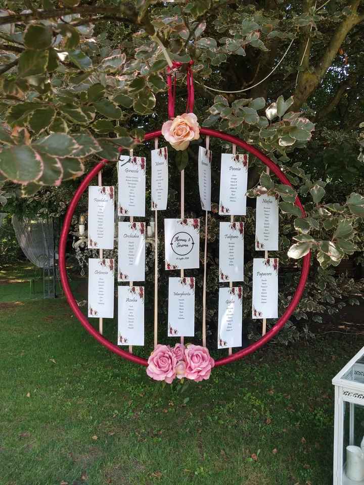 Tema fiori - Bordeaux & Rosa - 1