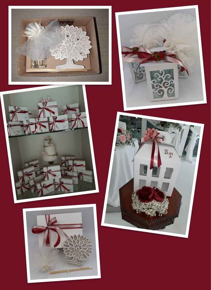 Tema fiori - Bordeaux & Rosa - 4