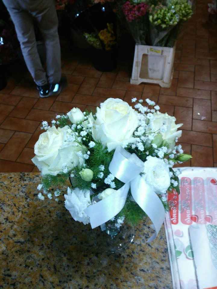 Centro tavola matrimonio - 2