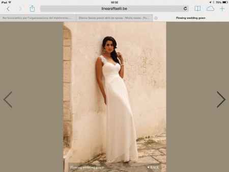 Abito scivolato raffaelli