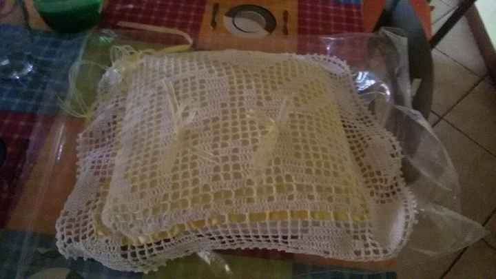 Cuscino porta fedi - 1