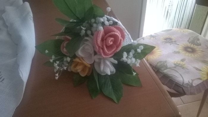 Bouquet all' uncinetto - 1