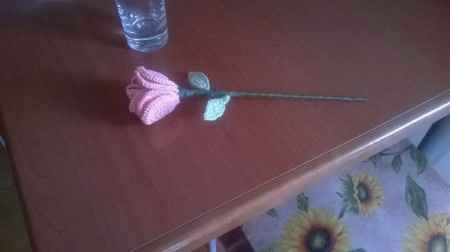 Esperimento bouquet all'uncinetto - 1