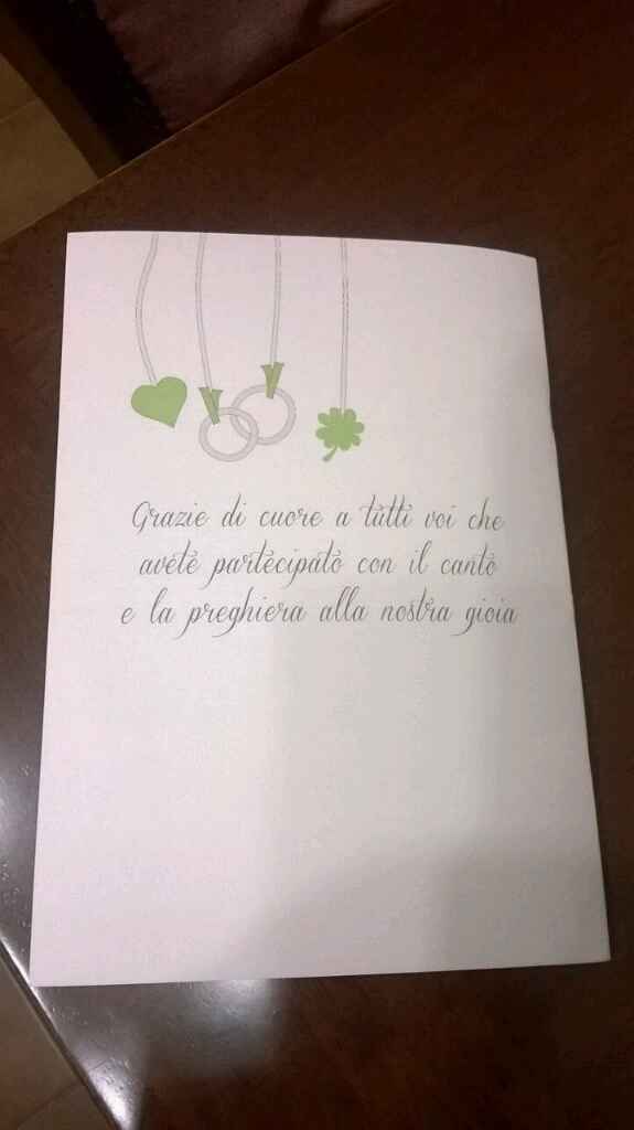 Libretti messa stampati - 1