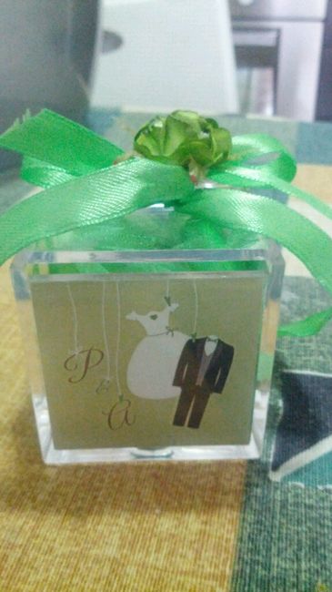 Partecipazioni, segnaposto, bozza portaconfetti - 5