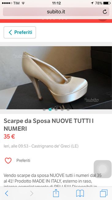 Ecco le mie scarpe da sposa 😍 - 1