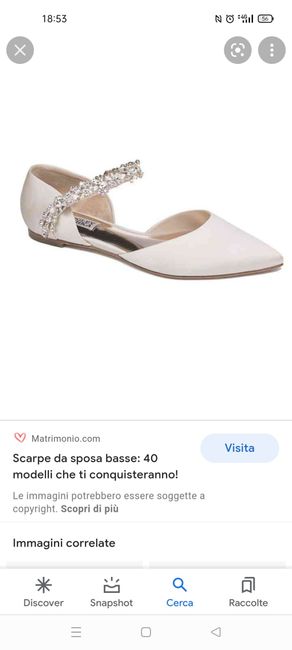 sos scarpe basse sposa - 1