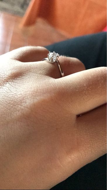  Ragazze 😍 Anello di fidanzamento  - 1