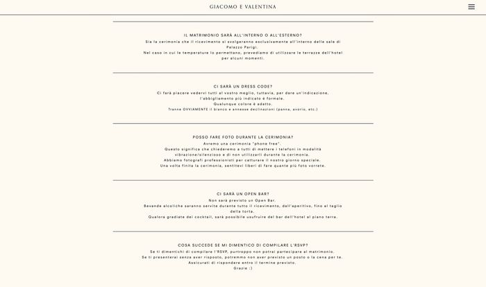 "Tour" del nostro sito - 9