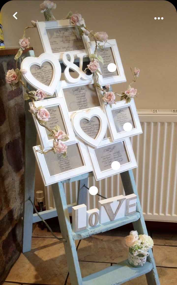 Tableau mariage - 2