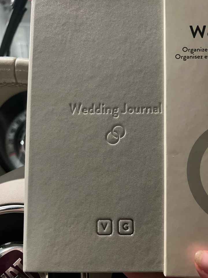 Diario/agenda del matrimonio - 1