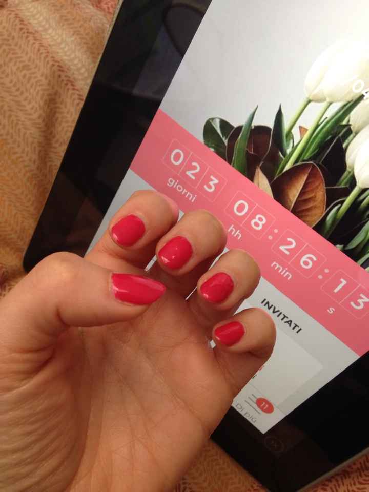 Mi fate vedere le vostre attuali unghie? - 1