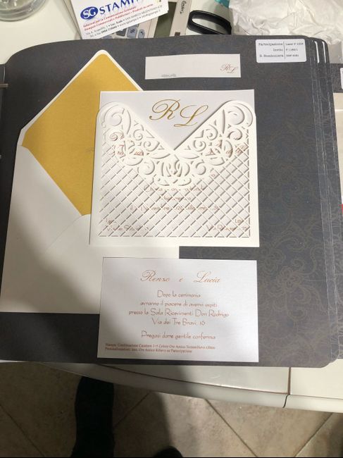 Partecipazioni arrivate!!! 😍 - 1