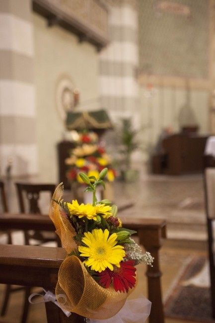 fiori in chiesa