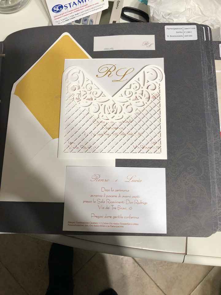 Partecipazioni arrivate!!! 😍 - 1