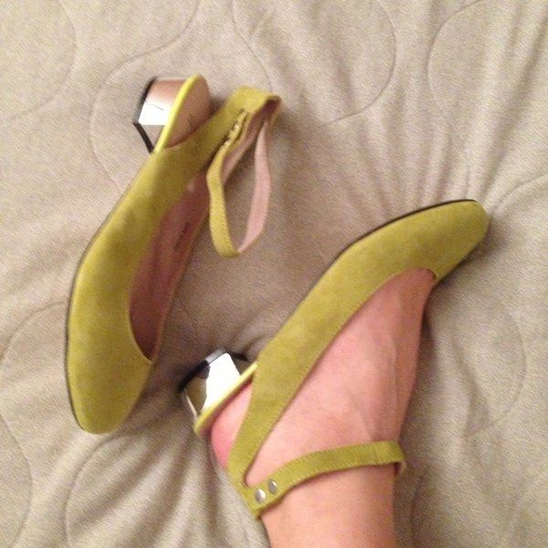 Scarpe basse verde acido! - 2