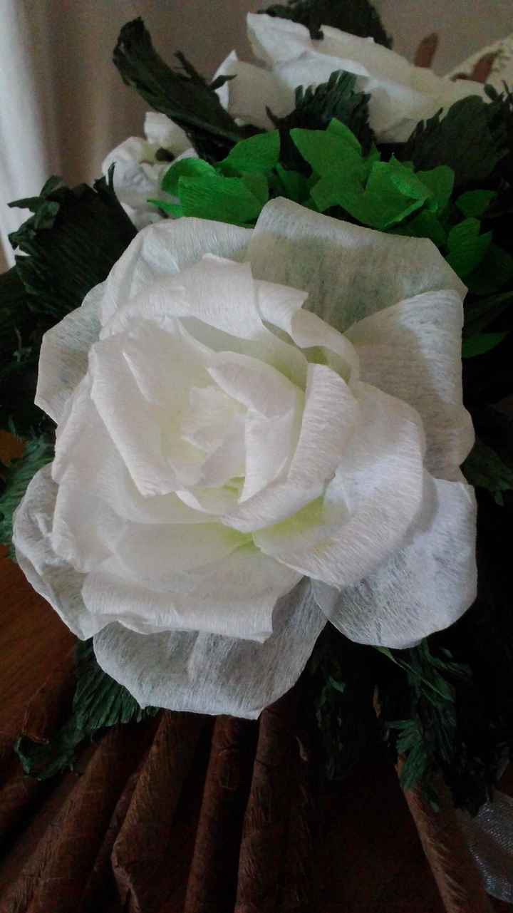 Rose carta crespa - 1