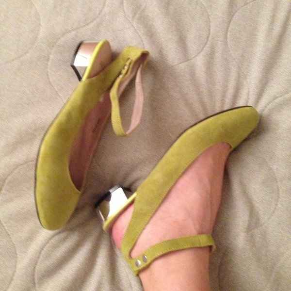 Scarpe basse verde acido! - 2