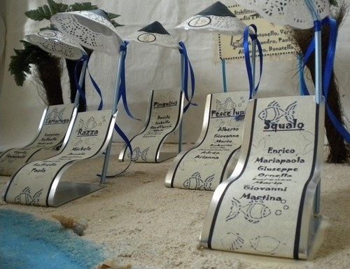 sedie a sdraio del tableau