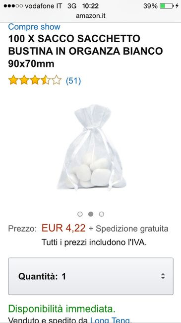 Sacchettini confetti!!! - 2