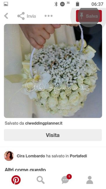  Cuscino portafedi - 1