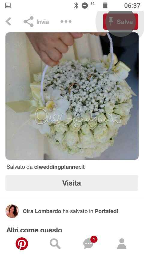  Cuscino portafedi - 1