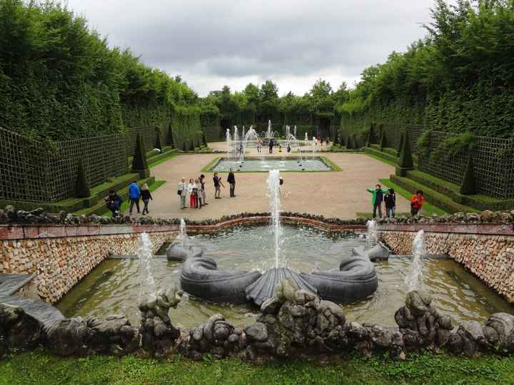 i giardini della reggia di versailles...