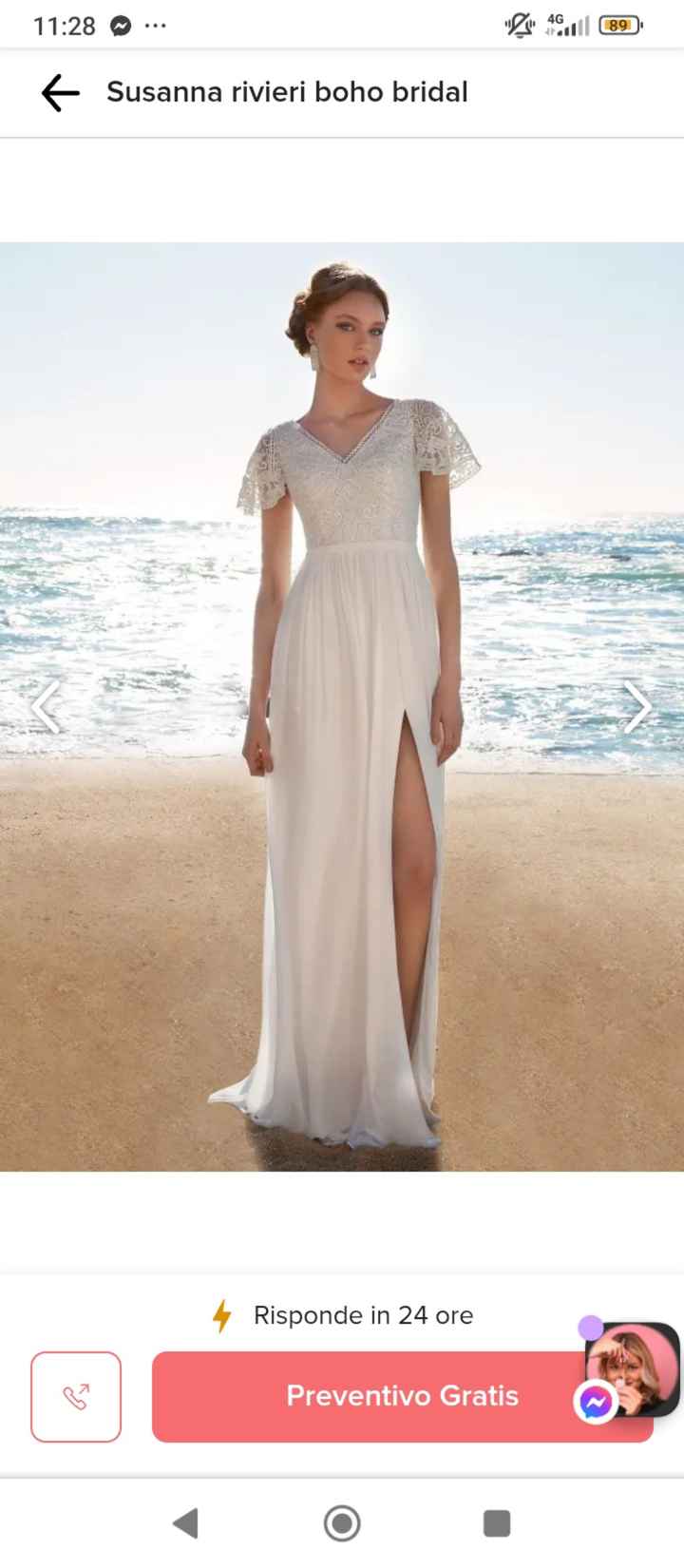 Abito da sposa Susanna Rivieri - 1