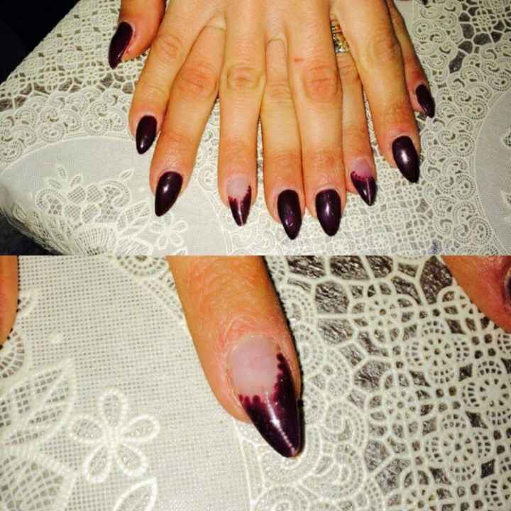 Qual'è il vostro  nail art di te questo mese???  - 1