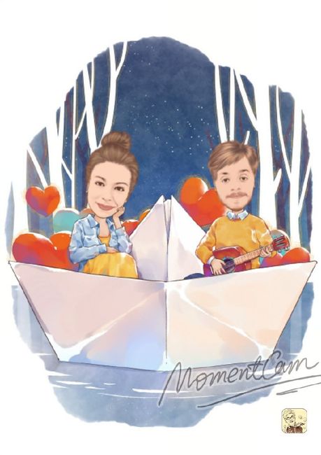 Ritratto a caricatura - 1