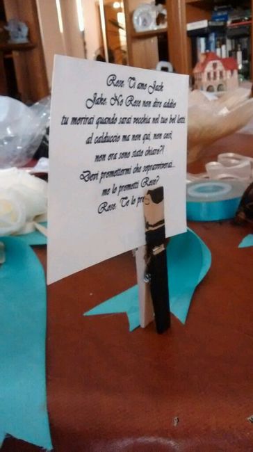 Corsage e mollettine segnaposto :3 - 4