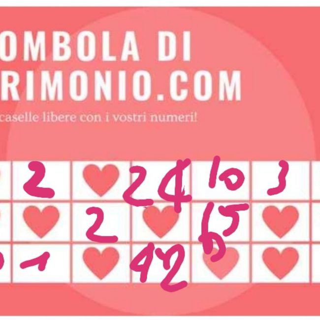 Condividi i tuoi numeri! - 1