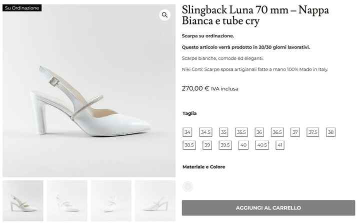 Scarpe da sposa per piedi piatti - 2