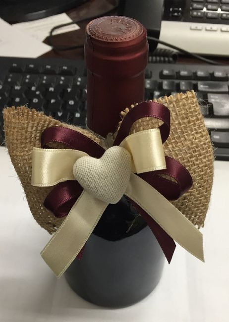 Bomboniere tema vino rosso 3