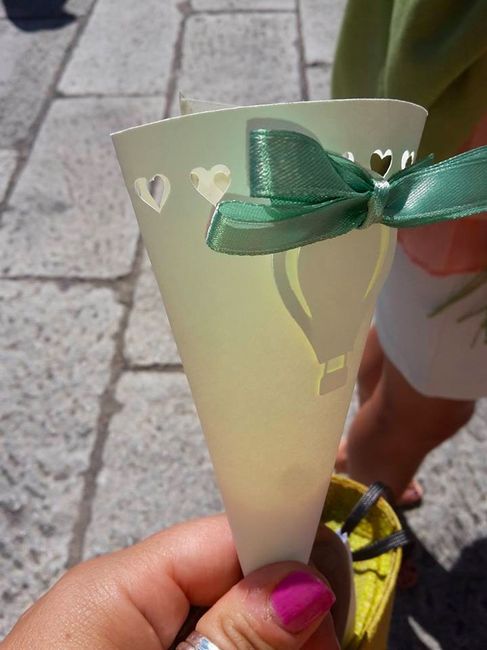 Cono porta riso - Tema Viaggi