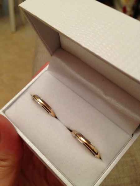 Ed ecco qui le nostre fedi! *.* - 2