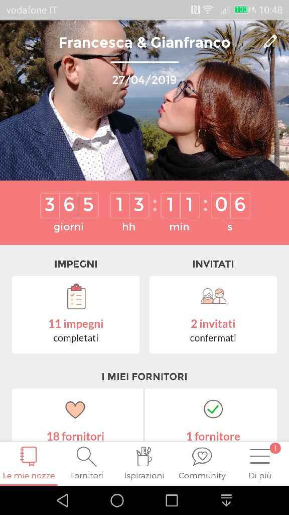 Sposi che celebreranno le nozze il 27 Aprile 2019 - Agrigento - 1