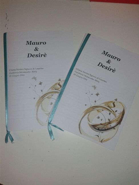 Libretti messa - 1
