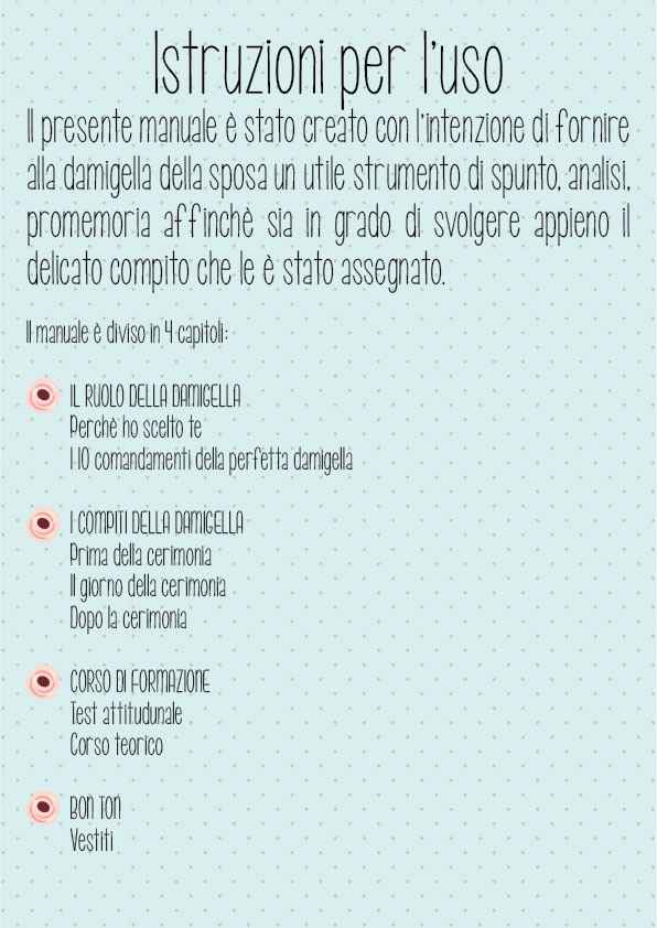 Istruzioni per l'uso