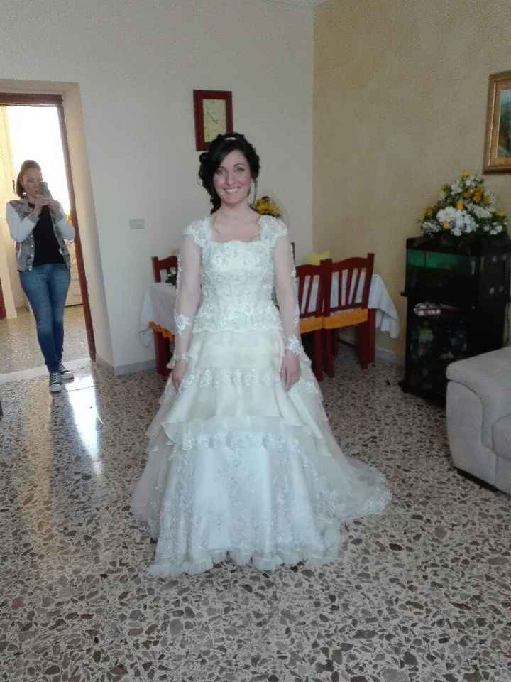 Vendo il mio abito da sposa - 1