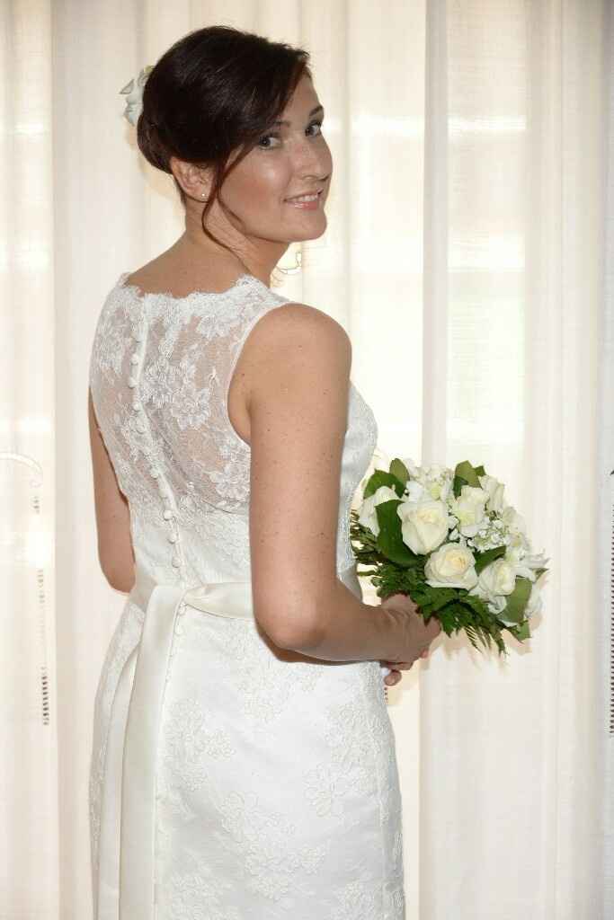 Abito sposa corto davanti e con strascico, vi piace? - 5