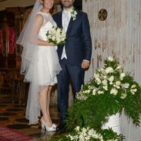 Abito sposa corto davanti e con strascico, vi piace? - 2