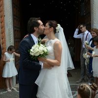 Abito sposa corto davanti e con strascico, vi piace? - 4